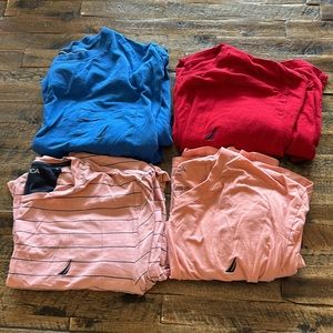 Lot of 4 Nautica XL Tees